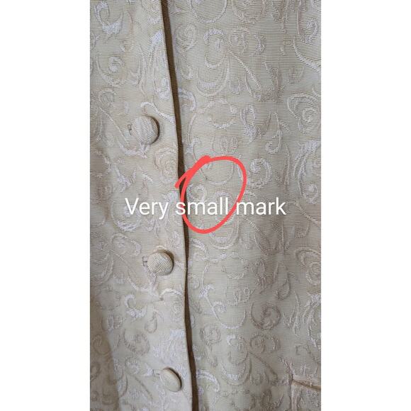 Amanda Smith Flare Skirt Two Piece Suit Set Blazer Jacket Retro Vintage 20W - Picture 13 of 13